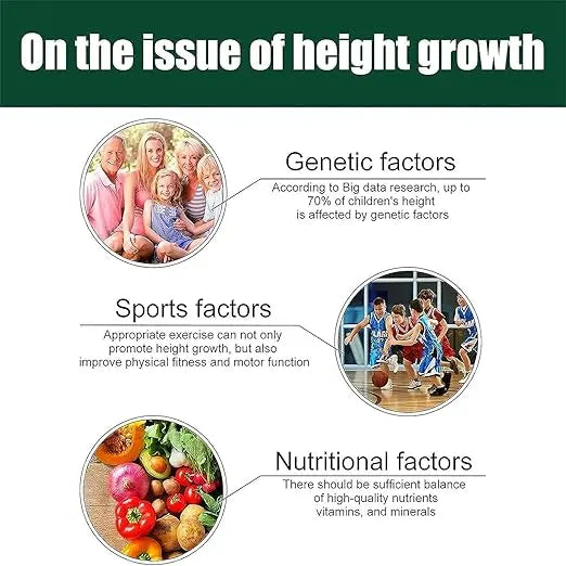 Height Booster Drops 30ml - Kids Growth Supplement | Natural Formula UAE