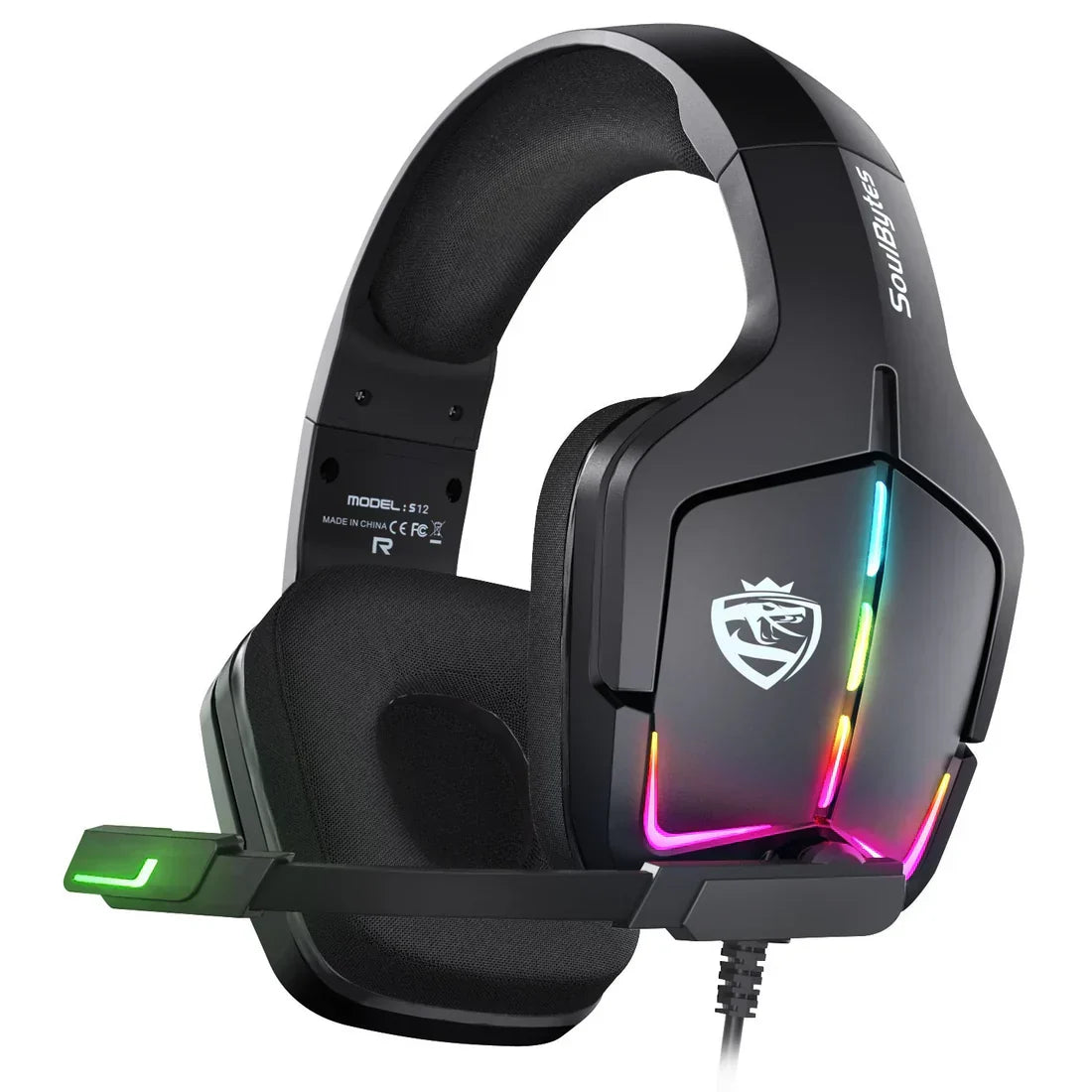 Gaming Headset RGB Wired - Professional PS4 PC Computer Headphones | UAE
