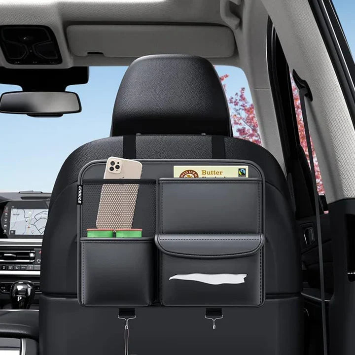 Car Backseat Organizer - Multi-Pocket Storage Bag | Travel UAE