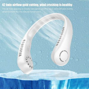 FrostNeck™ Portable Neck Fan UAE | Bladeless Wearable Cooling Fan Dubai